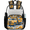 Multicolor 3, variant on Cute Koalas Clear Backpack for Stadium Events, Rainbows Transparent Plastic Bag for Games, Security Checks, Festivals, Concerts