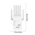 thumbnail image 3 of WiFi Signal Booster 1200Mbps Six Antenna Wireless Range Extender, Wall-Penetrating Repeater for Home, US Standard, 3 of 6