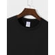 thumbnail image 4 of Men's Casual Short-Sleeve T-Shirt with "Chillin' with My Peeps" Lettering & Bunny Graphic - Lightweight Summer Tee for Casual Attire, Regular Fit, Casual Sporty Tee, Comfy Tee, 4 of 7