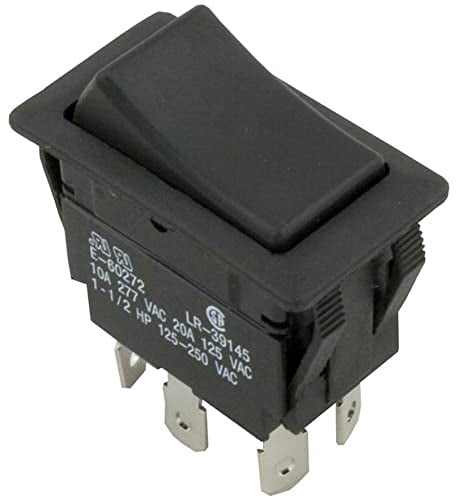 Generic 60-555-1605 Rocker Switch DPDT 230v