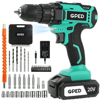 Kawasaki 840051 20-Piece Drill Kit with 19.2-Volt Ni-Cad Cordless