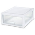 thumbnail image 1 of Sterilite 15L Stacking Drawer- White, 1 of 3