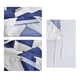 thumbnail image 5 of Funda nórdica de color azul con estampado simple, cama doble (200*230), funda de edredón individual, 5 of 6