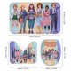 thumbnail image 3 of Juego de 4 cortinas de ducha de Stranger Things con alfombrillas antideslizantes, tapa de inodoro y alfombrilla de baño, cortina de ducha impermeable con decoración de dibujos animados para baño con, 3 of 8