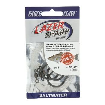 Lazer Sharp Striper Rig Hook - 6/0