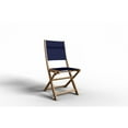 thumbnail image 2 of Lucas Teak Outdoor Folding Chair in Blue, 2 of 5