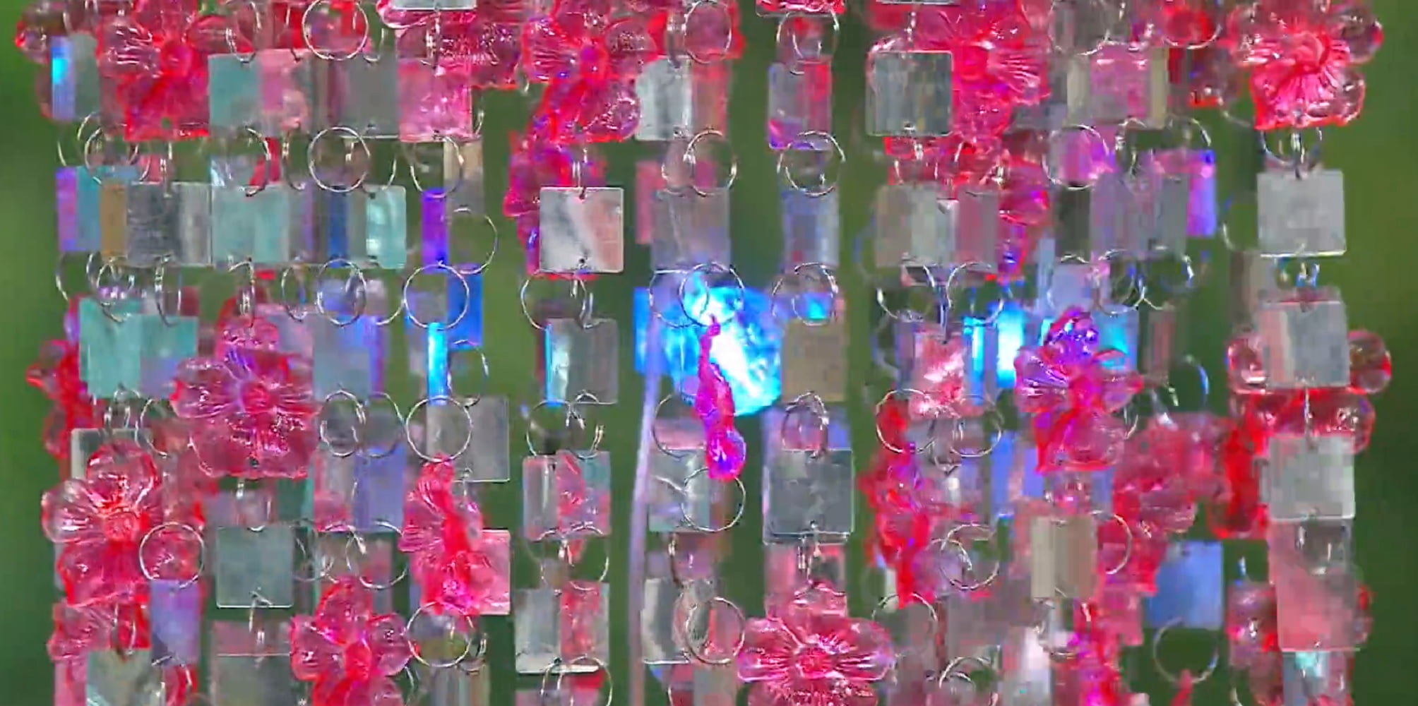 Ultimate Innovations Electric Color Changing Flower Chandelier