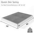 COMASACH 9 Inch Metal Box Spring, Heavy Duty Mattress Foundation