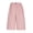 Red, variant on CHGBMOK Womens Cotton Linen Striped Short Pants Elastic Waisted Loose Casual Shorts with Pockets Summer Beach Vacation Outfits