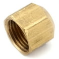 thumbnail image 2 of Anderson 754040-04 Tube Cap, 1/4 in, Flared, Brass, 2 of 2