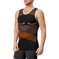 thumbnail image 1 of Men Body Shaper Slimming Vest Black Elastic Breathable Men Compression Shirt Vest For Men For Fitness ANGGREK Otros, 1 of 7