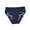Navy, variant on String Bikini Underwear for Women Fashion Women's Lace Solid Stretch Panties High Waist Underpants Panties Briefs Red S