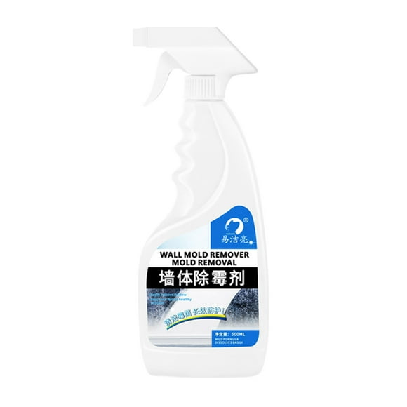 Bdday Toilet Cleaner 500ml Wall Mould Remover Household White Wall Tile Seam Mould Remover Spray Wall Cleaning Cleaner Screen Cleaner
