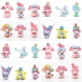 thumbnail image 2 of Figuras de acción de Hello Kitty Kuromi My Melody para niños, modelo de muñeca de Pvc, adorno colgante, regalo, 6 unidades por juego, 2 of 4