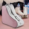 thumbnail image 6 of Roller Skate Bag | Water-Resistant Polyester Skates Carrying Bag for Youth and Teen Skating, Holiday Gift Birthday Present for Skating Enthusiasts, Pink, 6 of 7
