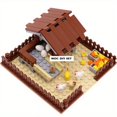 thumbnail image 4 of 118pcs Farm Chicken Coop Building Blocks Set - DIY Compatible Farm Ranch House MOC 95342 with Assembly Instructions - Perfect Gift for Boys & Girls!, 4 of 5