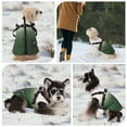 thumbnail image 5 of Naiyafly Pet Dog Jacket with Harness Windproof Winter Pet Dog Jacket with Zipper Pet Dog Coat Comfortable Warm Thick Reflective for Small Large Dogs Cats XS-XXL, 5 of 6
