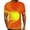 Orange, variant on UVEASISHA Optical Illusion T-Shirts for Men 3D Novelty Printed Tops,2025 Men's Tees Summer Cool Design Graphic T Shirt Big and Tall Short Sleeve Round Neck Tshirts Purple L