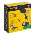 thumbnail image 3 of Taladro Inalámbrico Pretul 3/8" 12V Amarillo, 3 of 4