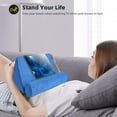thumbnail image 5 of Tablet Pillow Stand Tablet Pillow For Pad Plush Microfiber Mini Tablet Stand Sofa Reading Stand Self Standing Tablet Bracket Tablet Holder for Bed, Reading, 5 of 7