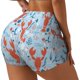 thumbnail image 1 of Fotbe Lobsters Shorts Sin Costuras – Shorts Deportivos de Cintura Alta para Mujer, Elásticos para Gimnasio, Yoga, Running o Ciclismo-Small, 1 of 8
