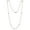 Colorname Misc: Clear CZ 16 Inch, variant on 925 Sterling Silver CZ Station clear Black/Multi-16 Inch/18 Inch-lobster-claw multicolor-CZ-16 Inch Pendant Necklace for