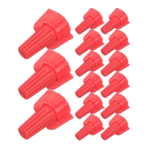 100pcs Winged Wire Connectors Screw Terminals Electrical Wire Terminals Wire Connectors Nuts