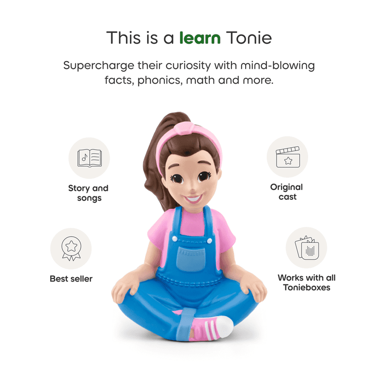 tonies Toniebox 2 Screen-Free Audio Player Bundle for Kids 1+ with
