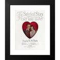 thumbnail image 2 of Anonymous 14x18 Black Modern Framed Museum Art Print Titled - The Sweetest Story Ever Told (1920), 2 of 5