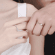 thumbnail image 5 of Anillo De Compromiso De Promesa Plata 925 Hombre Y Mujer 2pz PLata, 5 of 5