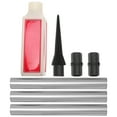 thumbnail image 4 of 1Pack Red Metal Driveway Marker Solar Pathway Lights for Outdoor Use Homeowners Businesses, 4 of 8