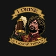thumbnail image 3 of TeeFury Adult Graphic Tank-Top He Drinks - Beer | Tv Show | Black | Medium, 3 of 5