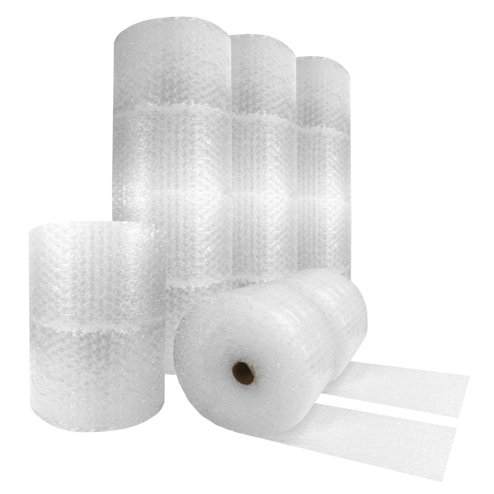StarBoxes Bubble Cushioning Wrap Roll 1600 Ft x 12" Wide Medium 5/