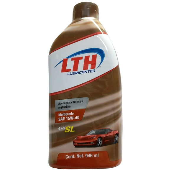 Aceite Multigrado 15W40 API SL 946 ml LTH