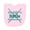 AD-Pink, variant on Inktastic Daddy's Little Drummer Newborn Bib