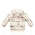 thumbnail image 4 of WOYY Girls Down Coat Winter Warm Jacket with Cute Animal Print, Sizes 18-24M, 4 of 8