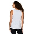 thumbnail image 3 of RBX Active Women's Tunic Ribbed Side Ultra Soft Tank Top, 3 of 4