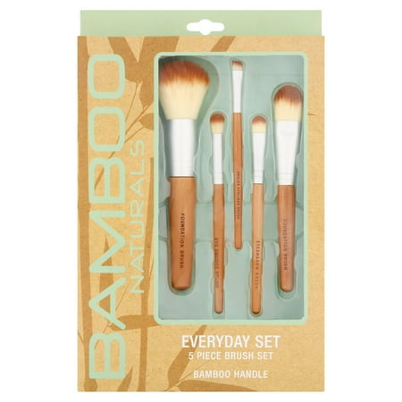 Bamboo Naturals Everyday Set Piece Brush Set, 5 count