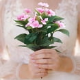 thumbnail image 5 of Clearance Under $1 1Pc Artificial Impatiens Faux Impatiens Spray For Vase Filler Greenery,Plastic Pink, 5 of 6
