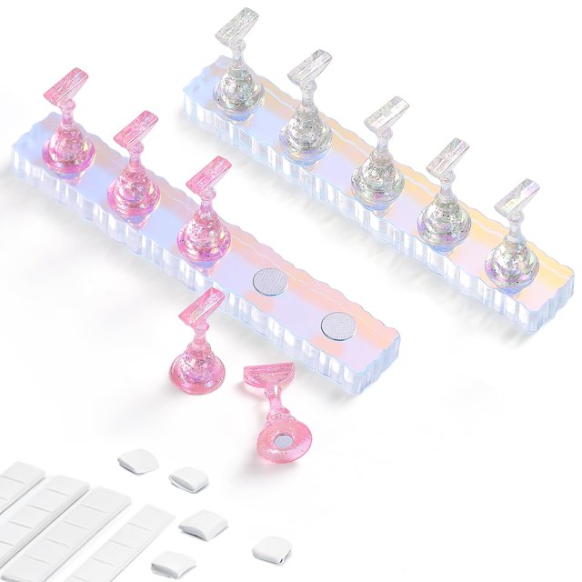 Juego de soportes para uñas Etercycle Aurora Acrylic Magnetic, 2 juegos