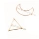 thumbnail image 3 of unbranded 2Ud Clip De Dorado Con Triangular Para Femenina, 3 of 6