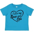thumbnail image 3 of Inktastic I Love My Oma and Opa in Black Chalk Heart Boys or Girls Baby T-Shirt, 3 of 5
