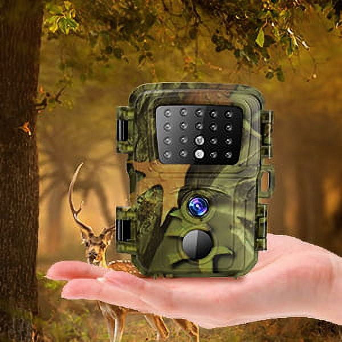 SuntekCam 20MP 1080P Mini Game Camera Trail Monitor with 32GB Micro SD, 2 Pack