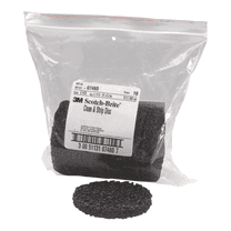 3M Automotive 7460 Scotch Brite Clean & Strip Black Disc 4" x 1/4"