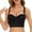 Black, variant on Women Brasiere Low Back Anti- Strapless Longline Stretch Bralette Soft Lined Bras Comfort Fashion Full Coverage Bra