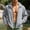 Shirts-Gray, variant on Mens Sun Protection Jacket Full Zip Color Block Drawstring Hood Pockets Sun Shirts Quick Dry Lightweight Hooded Windbreaker Outdoor Hiking Travel Fishing Summer Casual Shirts Army Green L