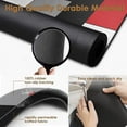 thumbnail image 2 of Red Black White Grey Modern Coffee Mat Set (2 Pcs): 12x19in Absorbent Rubber Backed Dish Drying Mat – Fits Under Coffee Maker Espresso Machine – Hide Stains Stylish Kitchen Bar Accessory, 2 of 6