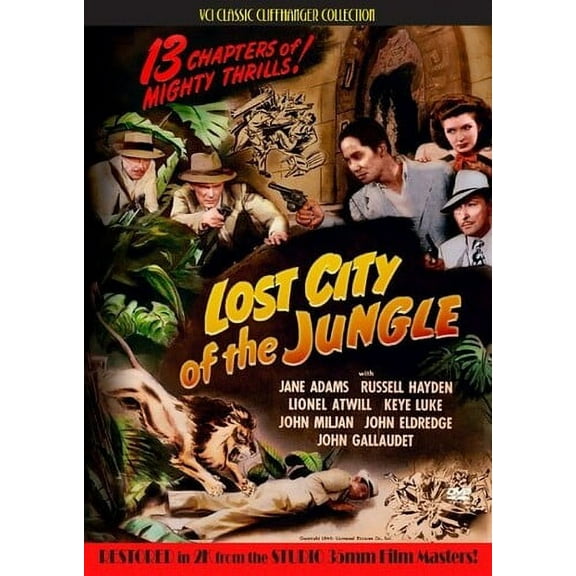 Lost City of the Jungle (DVD), Vci Video, Action & Adventure