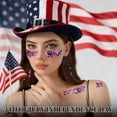 thumbnail image 4 of RZDLIZJ Body Glitter Gel,1 Shape Red White and Blue Face Glitter,4th of July Accessories Hair Glitter for Kids,4th of July Outfits USA Accessories for Women,Blue Face Glitter for Independence Day, 4 of 8