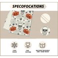 thumbnail image 4 of Halloween Skeleton Spooky Pumpkin Table Runner Burlap Table Decoration for Home Kitchen Dining Dinner Indoor Holiday Farmhouse Decor 13.8x71 Inch, 4 of 5
